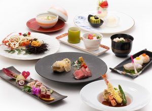 メルパルク横浜の料理は日本料理、フランス料理、中華料理